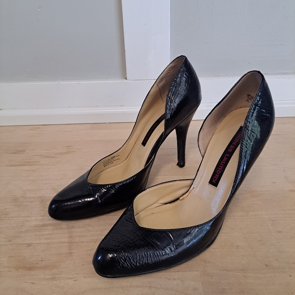Chinese Laundry Black Patent Heels - Picture 1 of 9